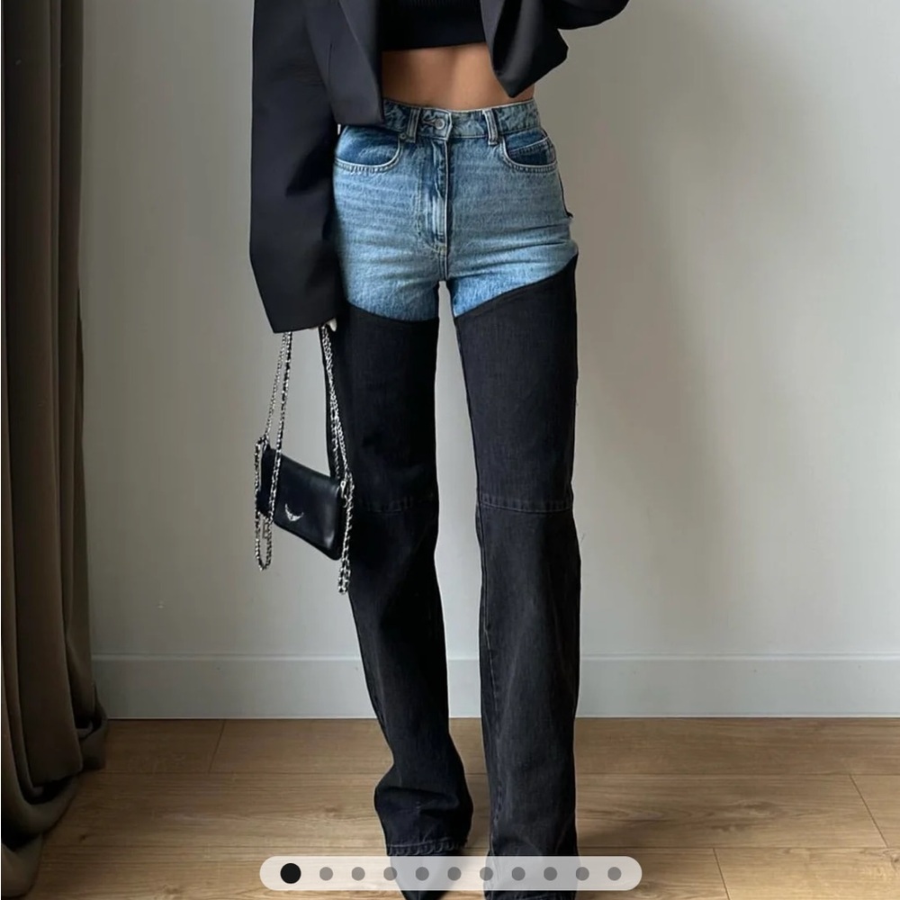 Piral Bicolor Chap Jeans